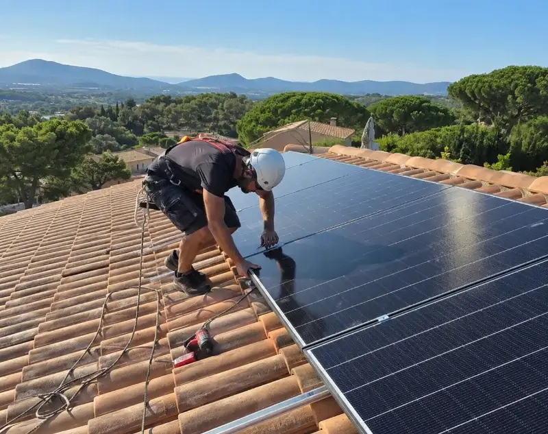 Installateur panneaux solaires Saint-Césaire — pose photovoltaïque sur toiture