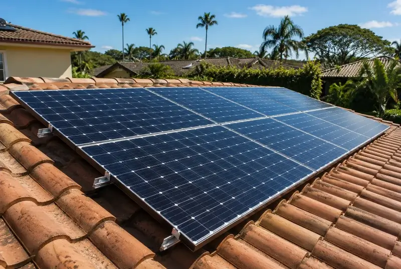 Installation de panneaux solaires à Saint-Césaire